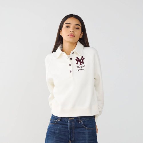 Sweat Polo Buttoned Blanc/bordeaux - Champion - Modalova