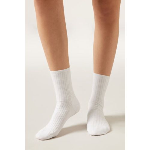 Chaussettes basses côtelées Taille 36-38 - Calzedonia - Modalova