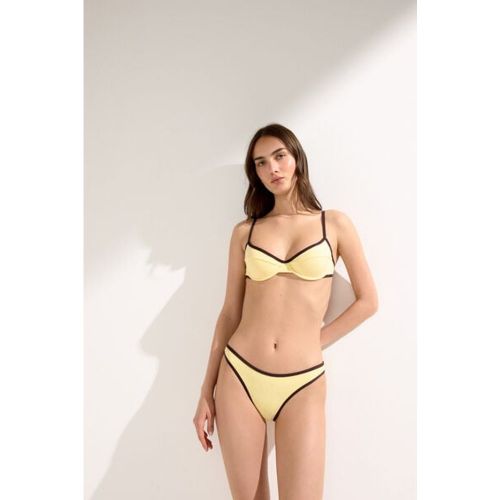 Haut de maillot balconnet Bicolor Piping Taille S / 2 - Calzedonia - Modalova