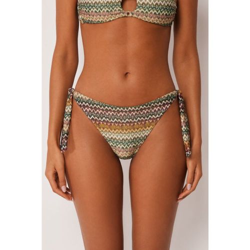 Bas de maillot avec nœuds Elegant Ethnic Taille L - Calzedonia - Modalova