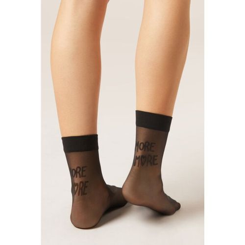 Chaussettes voile « More Amore » Taille TAILLE UNIQUE - Calzedonia - Modalova