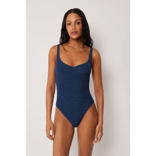 Maillot de Bain Une Pièce Crinkle Waves Taille S - Calzedonia - Modalova