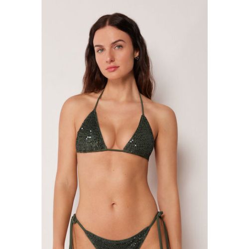 Haut de maillot triangle Sequin Net Taille L / 4 - Calzedonia - Modalova