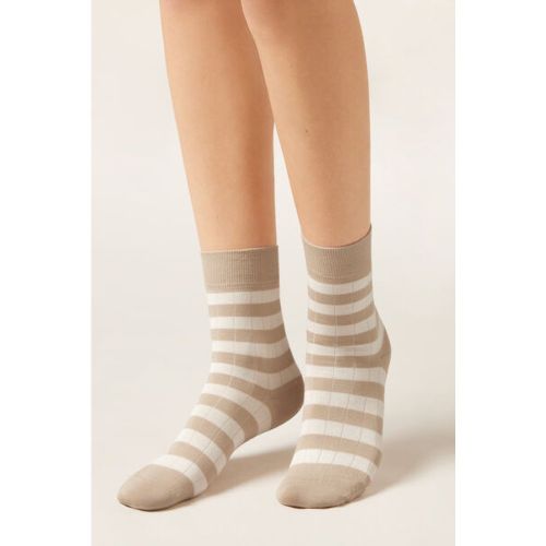 Chaussettes à rayures Taille TAILLE UNIQUE - Calzedonia - Modalova
