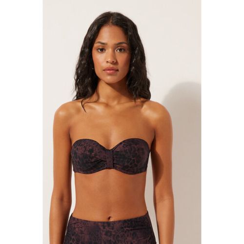 Haut de Bikini Bandeau Dark Animalier Taille L / 4 - Calzedonia - Modalova