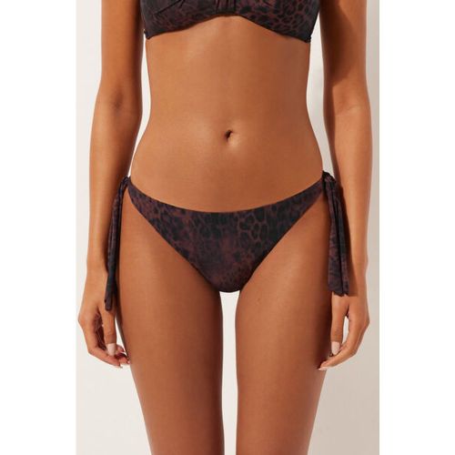 Bas de bikini Dark Animalier Taille S - Calzedonia - Modalova