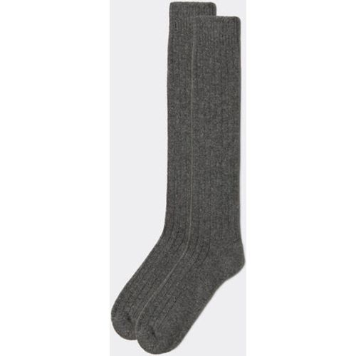 Chaussettes hautes avec laine et cachemire Taille 40-41 - Calzedonia - Modalova