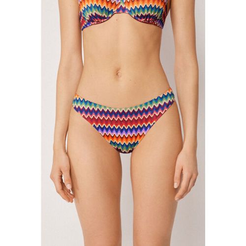 Bas de Maillot de Bain Vibrant Chevron Taille M - Calzedonia - Modalova