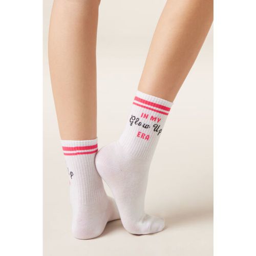 Chaussettes à inscriptions bien-être Taille TAILLE UNIQUE - Calzedonia - Modalova