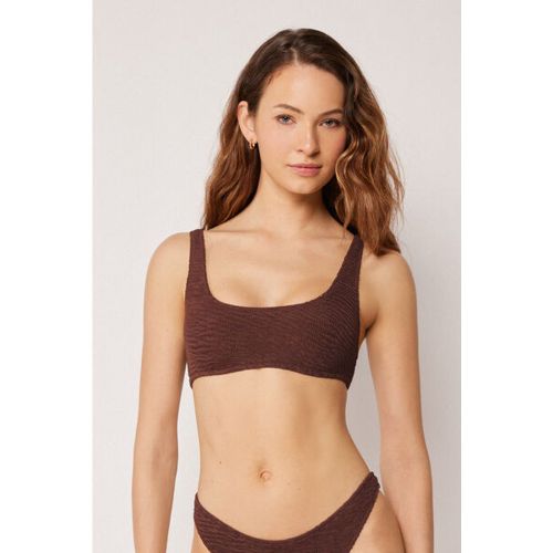 Haut de maillot brassière Crinkle Waves Taille L / 4 - Calzedonia - Modalova