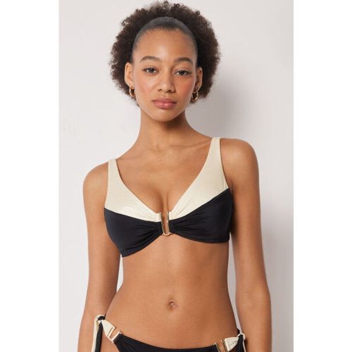 Haut de Maillot de Bain Brassière Elegant Bicolor Taille S / 2 - Calzedonia - Modalova