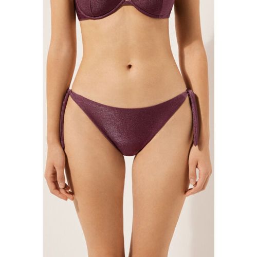 Bas de maillot à nœuds Golden Glow Taille M - Calzedonia - Modalova