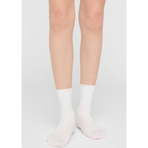 Chaussettes Courtes à Bords Francs en Coton Taille 36-38 - Calzedonia - Modalova