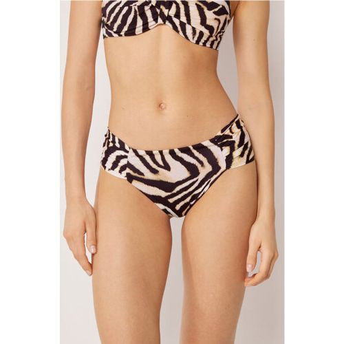 Bas de maillot Savannah Zebra Taille M - Calzedonia - Modalova