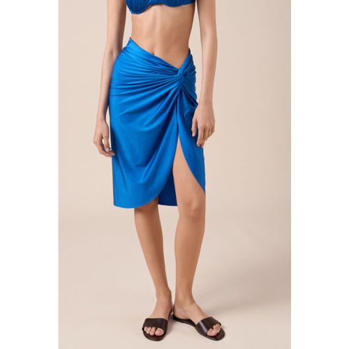 Jupe Paréo Shiny Satin Taille M/L - Calzedonia - Modalova