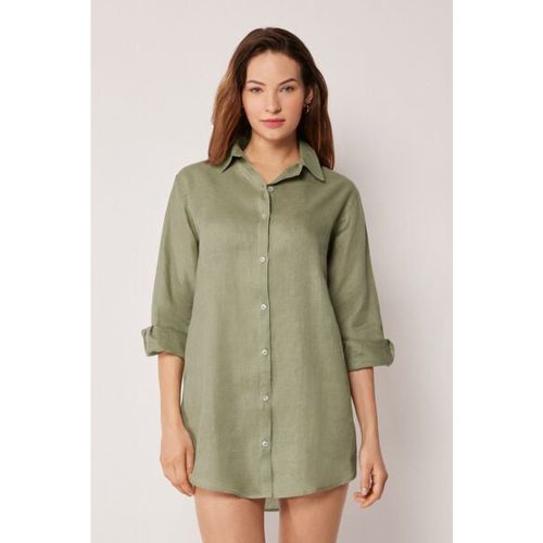 Chemise en Lin Taille S - Calzedonia - Modalova