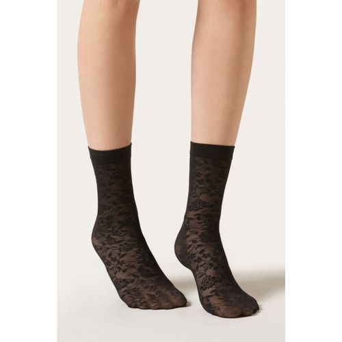 Chaussettes à motifs fleurs Taille TAILLE UNIQUE - Calzedonia - Modalova