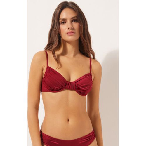 Haut de Maillot Balconnet Shiny Satin Taille XXL / 6 - Calzedonia - Modalova