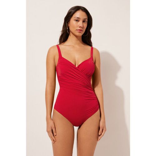Maillot une pièce gainant légèrement rembourré Indonesia Taille L - Calzedonia - Modalova