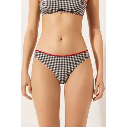Bas de maillot Cherry Vichy Taille L - Calzedonia - Modalova