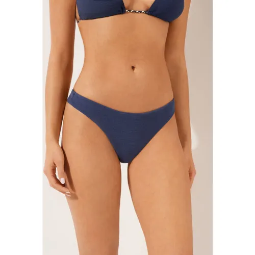 Bas de Maillot Brésilien Crinkle Twist Taille L - Calzedonia - Modalova