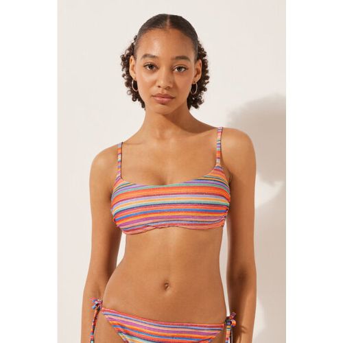 Haut de maillot bandeau Colorful Stripes Taille 34 - Calzedonia - Modalova
