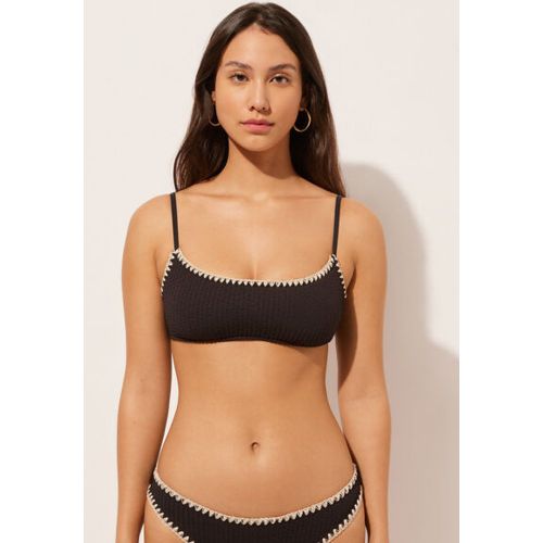 Haut de maillot brassière Bicolor Taille XS / 1 - Calzedonia - Modalova