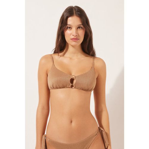 Haut de maillot brassière Golden Gleam Taille 36 - Calzedonia - Modalova