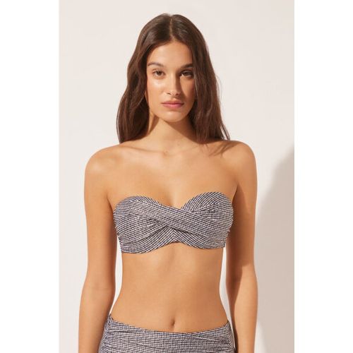 Haut de maillot bandeau Black Dots Taille S / 2 - Calzedonia - Modalova