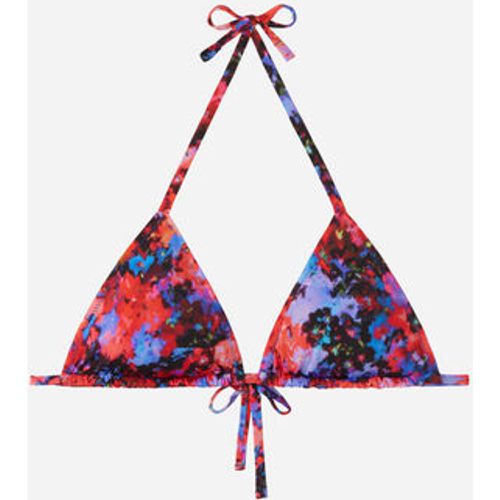 Haut de maillot triangle rembourrage amovible Blurred Flowers Taille 38 - Calzedonia - Modalova