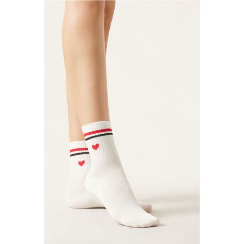 Chaussettes de sport cœurs Taille TAILLE UNIQUE - Calzedonia - Modalova