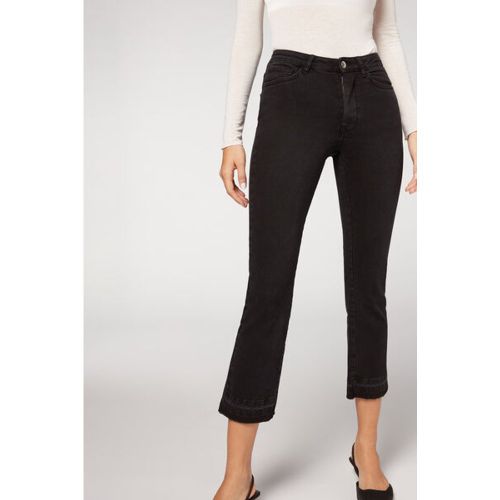 Jean Flare Taille M - Calzedonia - Modalova