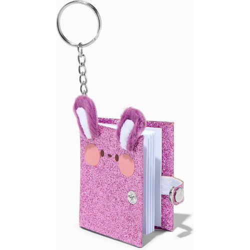 Porte-clés mini journal lapin à paillettes - Claire's - Modalova