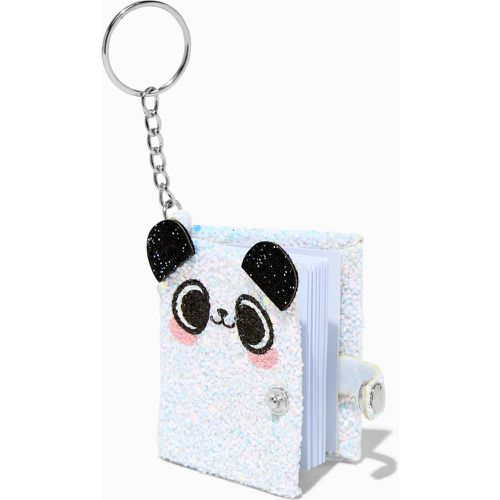 Porte-clés mini journal panda à paillettes - Claire's - Modalova