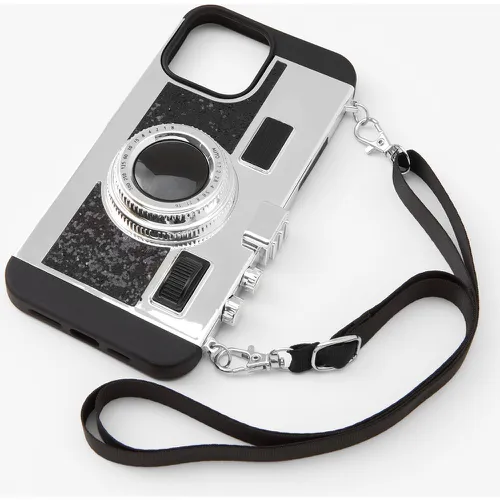 Coque de portable appareil photo à paillettes - Compatible avec iPhone® 13 Pro Max - Claire's - Modalova