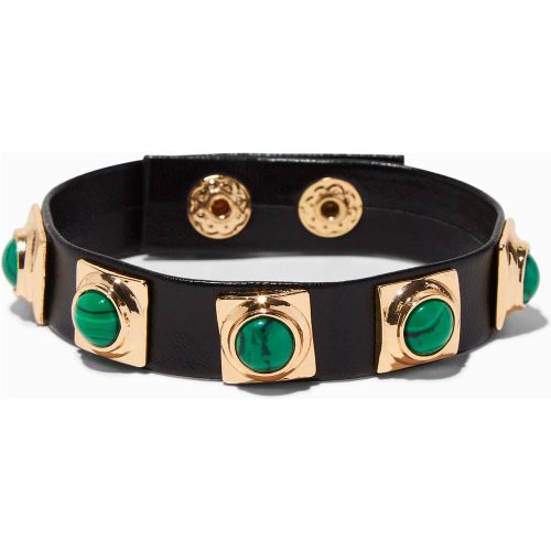 Bracelet manchette malachite d'imitation couleur - Claire's - Modalova