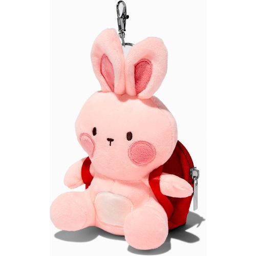 Porte-clés mini sac à dos fraise lapin - Claire's - Modalova