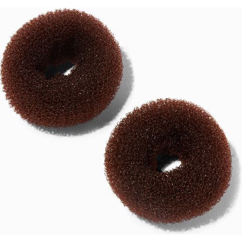 Mini donuts pour cheveux châtains - Lot de 2 - Claire's - Modalova