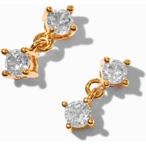 Pendantes 1,5 cm avec zircon cubique couleur doré C LUXE by - Claire's - Modalova