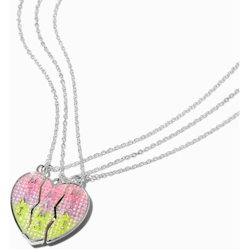 Colliers à pendentif cœur fendu « Mama & Mini » - Lot de 3 - Claire's - Modalova