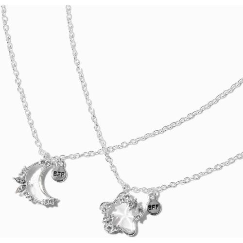 Colliers à pendentif étoile et lune strass best friends - Lot de 2 - Claire's - Modalova