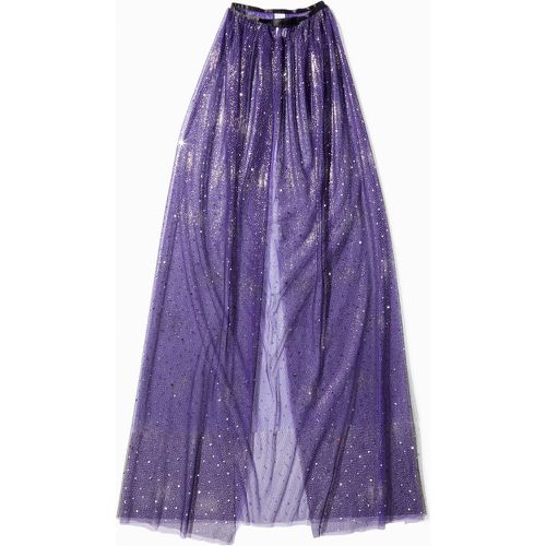 Cape pour déguisement de sorcière violette à sequins - Claire's - Modalova