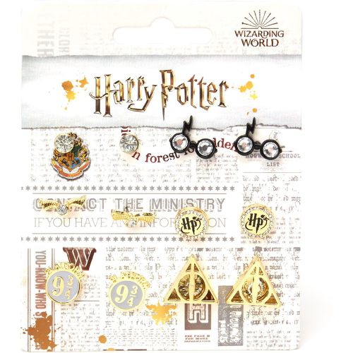 Claire's Assortiment de clous d’oreilles ™ - Lot de 6 - Harry Potter - Modalova