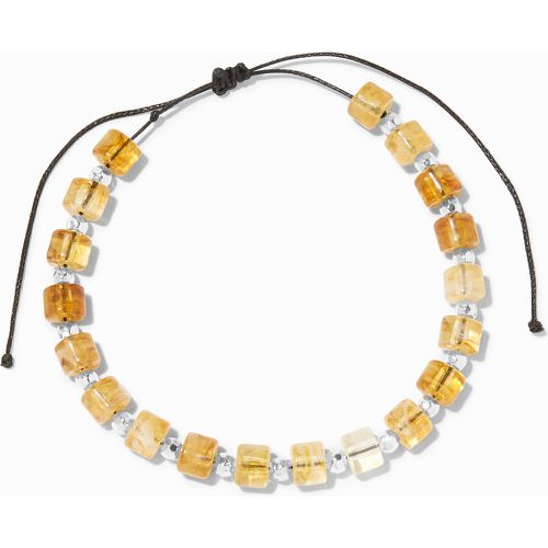 Claire's Bracelet bolo perlé ambre - Claire's - Modalova
