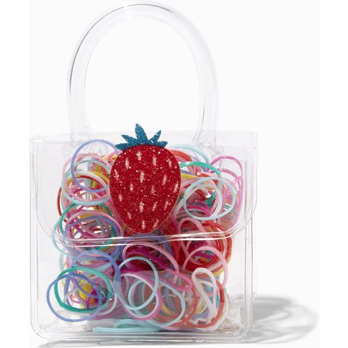 Mini élastiques -- dans un sac fraise Club - Claire's - Modalova