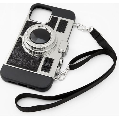 Coque de portable appareil photo à paillettes - Compatible avec iPhone 12 Pro Max - Claire's - Modalova