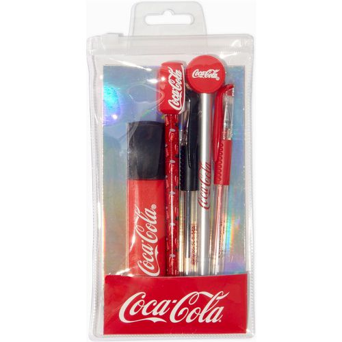 Ensemble de stylos Coca-Cola® - Lot de 5 - Claire's - Modalova