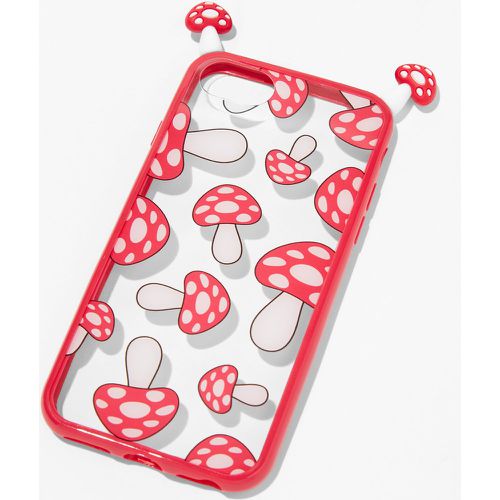 Coque de portable transparente champignons rouges - Compatible avec iPhone® 6/7/8/SE - Claire's - Modalova