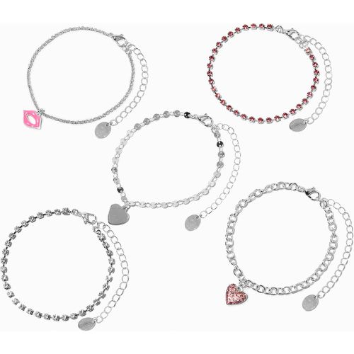Lot de bracelets à breloques couleur Mean Girls™ x - Lot de 5 - Claire's - Modalova