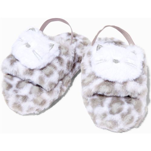 Chaussons en peluche léopard des neiges Club - Claire's - Modalova